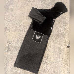 Armani Jeans Black Embellished Hoodie